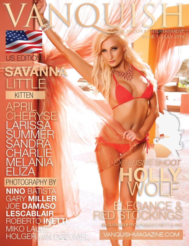 Vanquish Magazine – July 2014 – Holly Wolf 