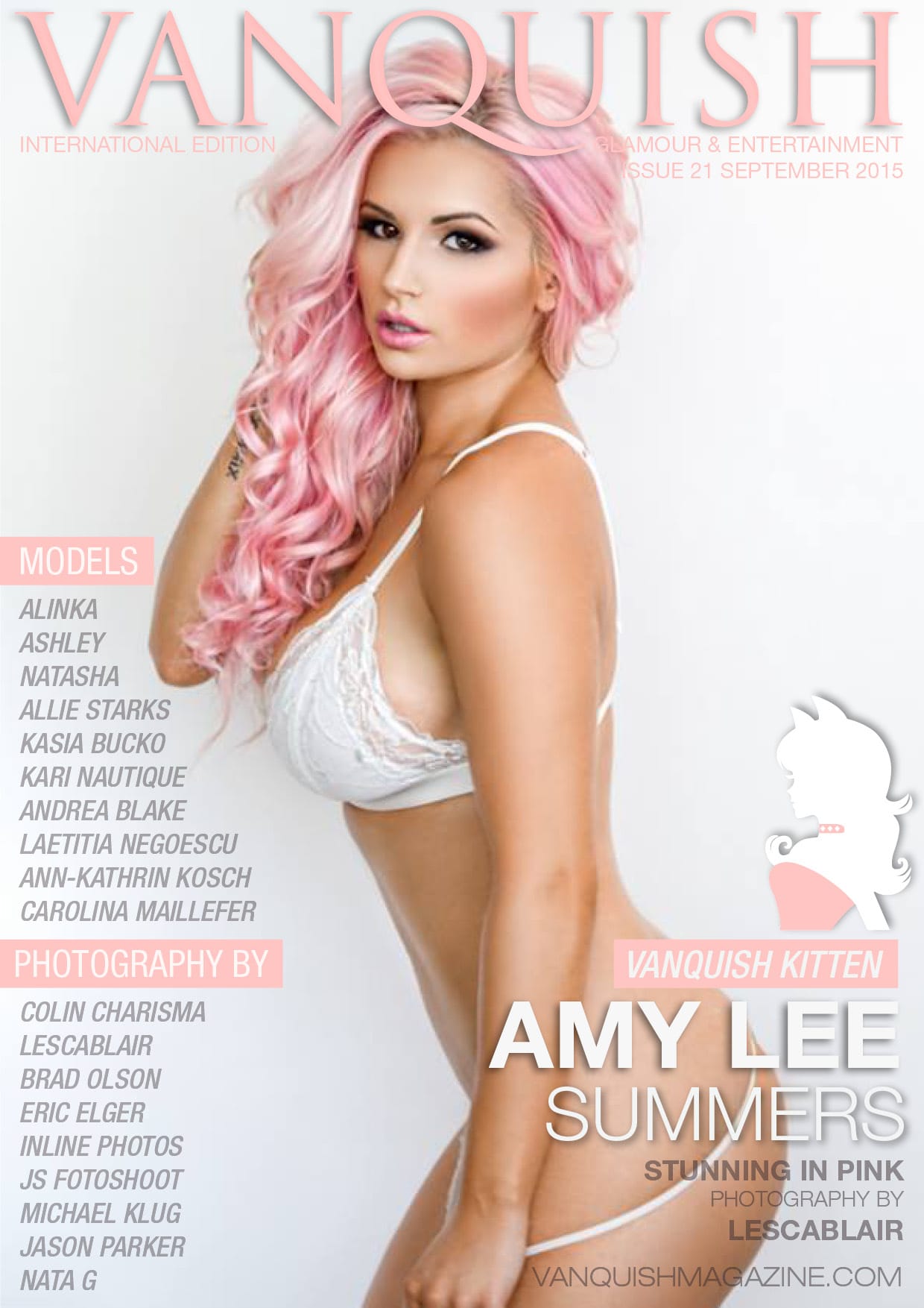 Vanquish Magazine – September 2015 – Amy Lee Summers download