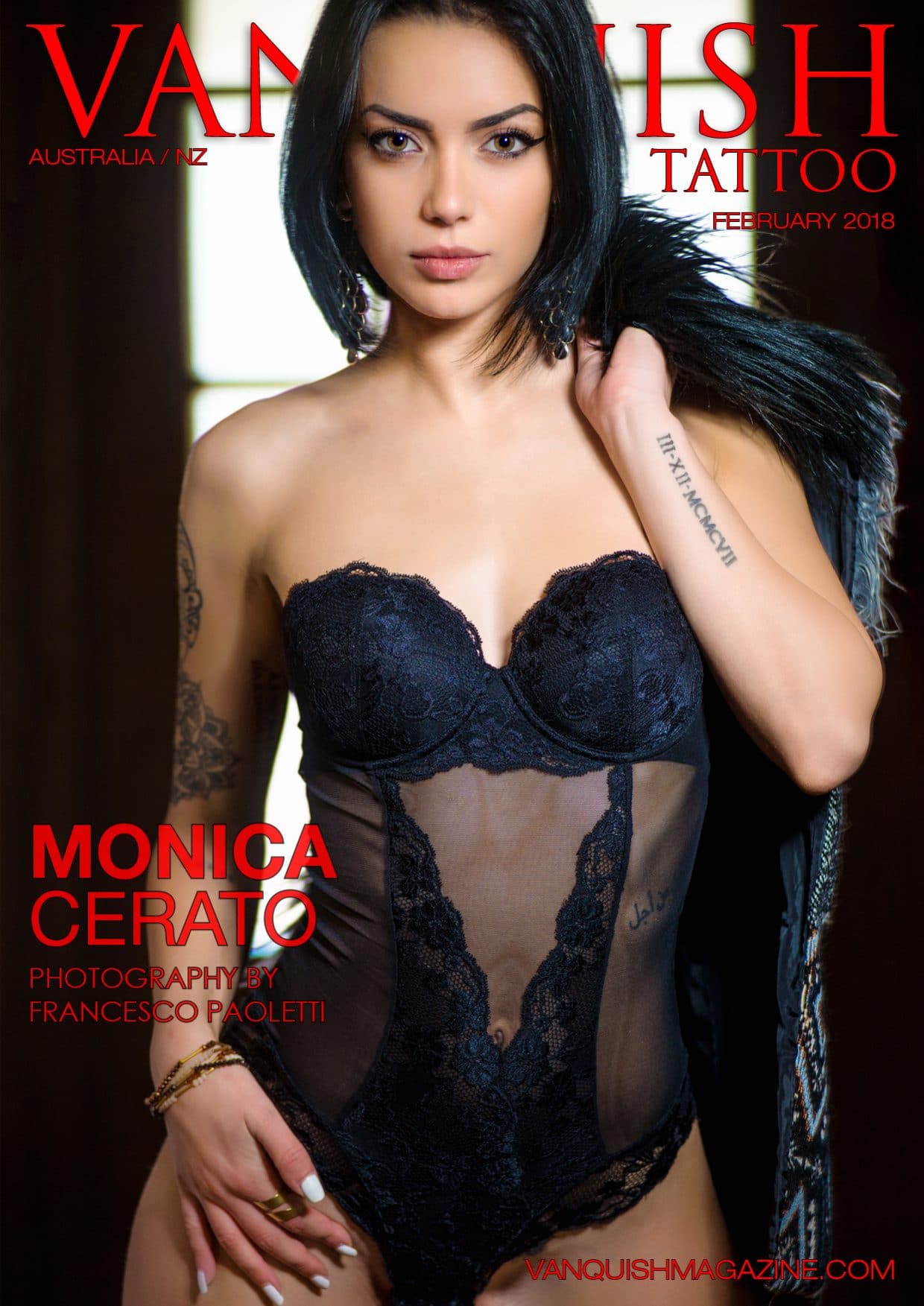 Vanquish Tattoo Magazine – February 2018 – Monica Cerato download