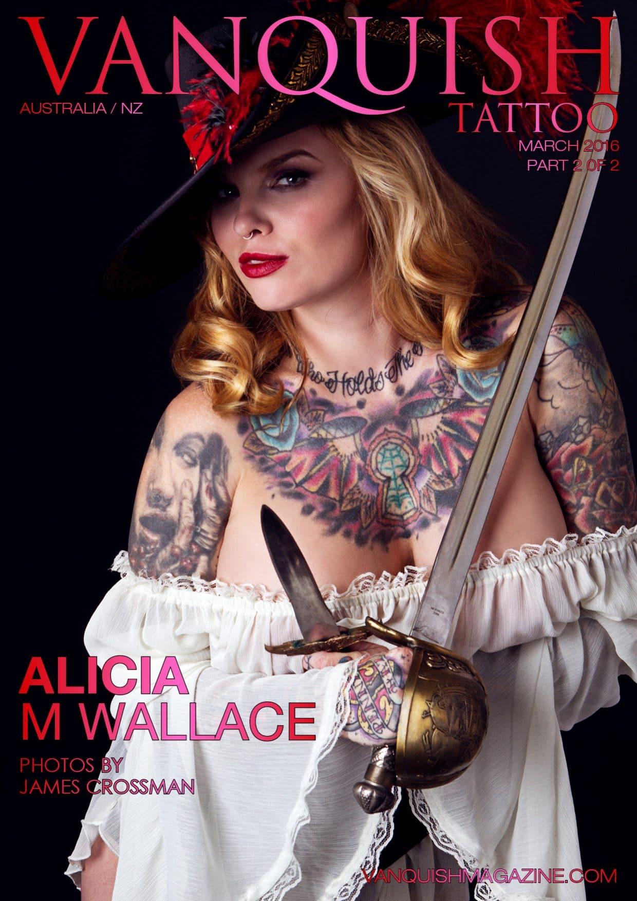Vanquish Tattoo Magazine - March 2016 - Alicia M Wallace download Vanquish Tattoo Magazine – March 2016 – Alicia M Wallace download