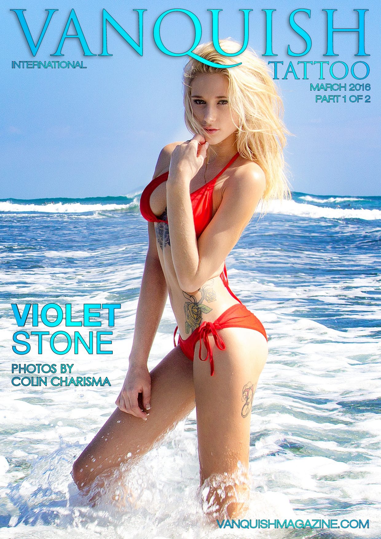 Vanquish Tattoo Magazine – March 2016 – Violet Stone download